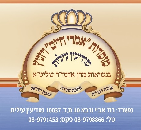 ויזניץ מודיעין עלית